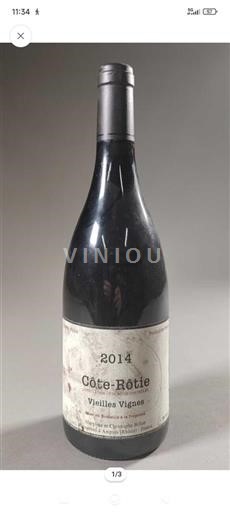 Vale do Ródano Côte-rôtie Vieilles Vignes 2014