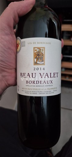 Bordeaux Beau Valet 2014