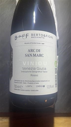 Friuli-Venezia Giulia Venezia Giulia Berto & Fiore Bacicchetto Arc di San Marc 2020