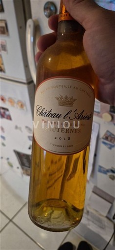 Bordeaux Sauternes Château L'Arche Prélude d'Automne 2018