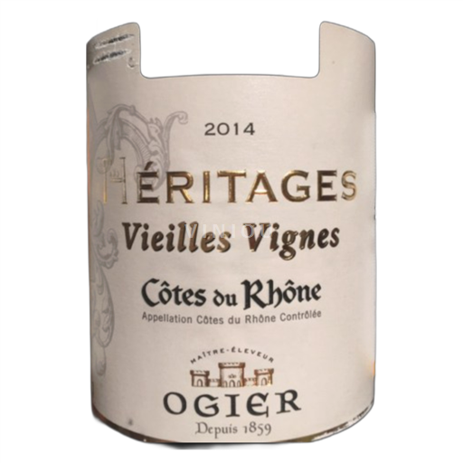Valle del Ródano Côtes del Ródano Malbec Sorgues Héritages vieilles vignes 2023