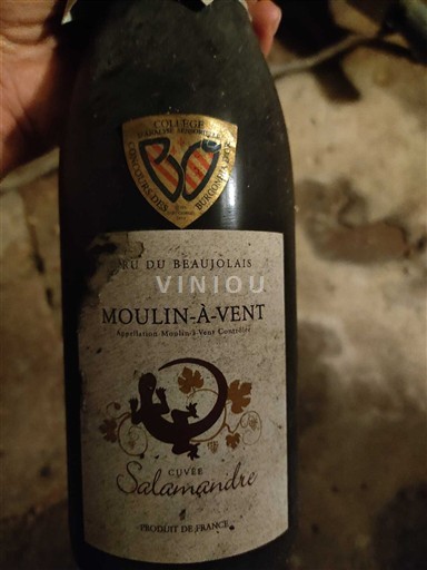 Beaujolais Moulin-à-vent Salamandre 2011 Ei vuosikertaa