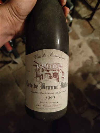 Burgundia Côte de Beaune săte Jean-Claude Seguin 1999
