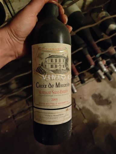 Bordeaux Montagne-Saint-Émilion Clos Croix de Mirande 2008