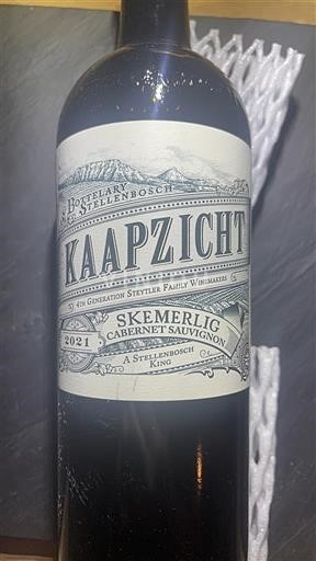 Obalna regija Stellenbosch Château Kaapzicht Skemerlig Cabernet Sauvignon 2021