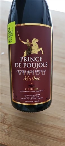 Sudoeste Cahors Prince de Poujols Exception 2023