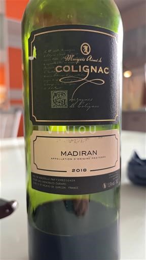 Southwest Madiran Marquis Aimé de Colignac 2018