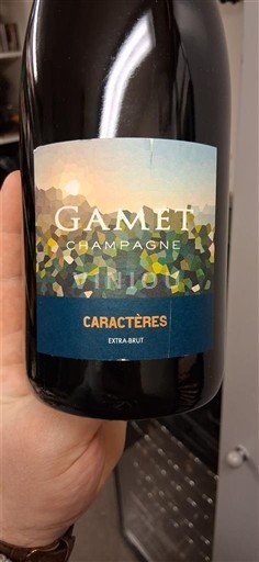 Champagne Gamet Caractères Senza annata