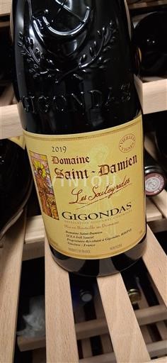 Vale do Ródano Gigondas Domaine Saint-Damien Les Souteyrades 2019