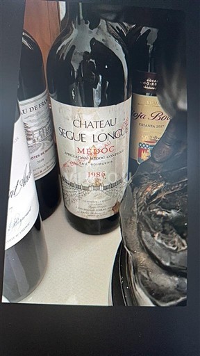 Bordeaux Médoc Château Sègue Longue Monnier 1986