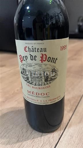 Burdeos Médoc Château Pey de Pont 1995