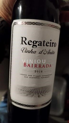Portugalia Bairrada Regateiro Vinha d'Anita 2016