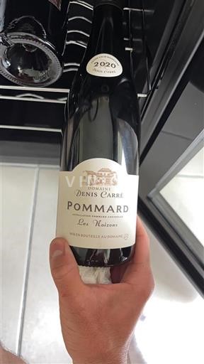 Vin Rouge sec Les Noizons Domaine Denis Carré 2020 France Bourgogne Pommard AOC