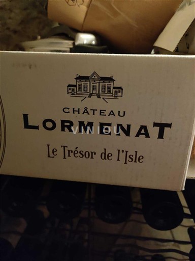Bordeaux Côtes de Bordeaux Château Lormenat Le Trésor de l'Isle Non-Vintage