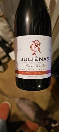 Beaujolais Juliénas Caves de Préfranchesse 2017