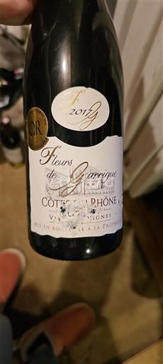 Вина Rouge sec Fleurs de Garrigue 2017 Франція Рона Кот-дю-Рон AOC