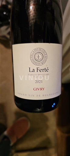 Burgundi Givry La Ferté 2021
