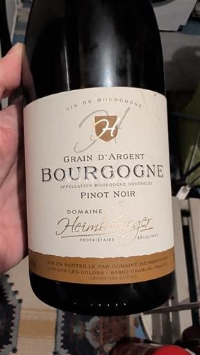 Bourgogne Domaine Heimbourger Grain d'Argent 2021