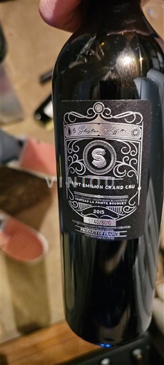 Bordeaux Saint-Émilion Grand Cru Grand Cru S de Sèze 2015