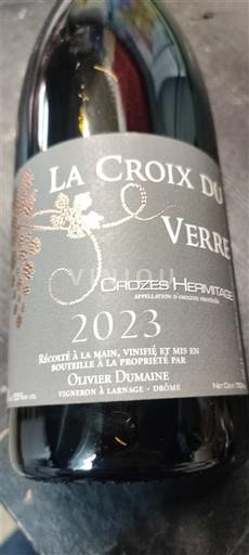 Valle del Rodano Crozes-Hermitage Olivier Dumaine La Croix du Verre 2023