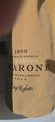 Véneto Amarone della Valpolicella Luigi Righetti 1909