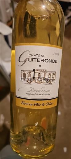 Bordeaux Château Guiteronde 2019
