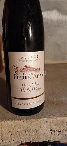 Alsace Domaine Pierre Adam Pinot Noir Vieilles Vignes 2015