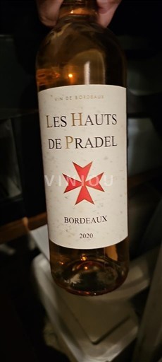 Bordeaux Les Hauts de Pradel 2020