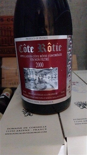 Vale do Ródano Côte-rôtie Domaine Jean-Michel Stephan Vieille vigne en coteaux 2000