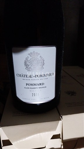 Bourgogne Pommard Château Pommard Clos Marey-Monge Micault 2019