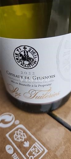 Valea Loarei Coteaux-du-giennois X Les Tuileries 2022