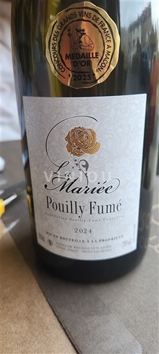 Loiren laakso Pouilly-fumé La Mariée 2024