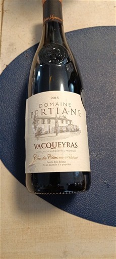 Rhônedalen Vacqueyras Domaine Pertiane des Cerises 2015