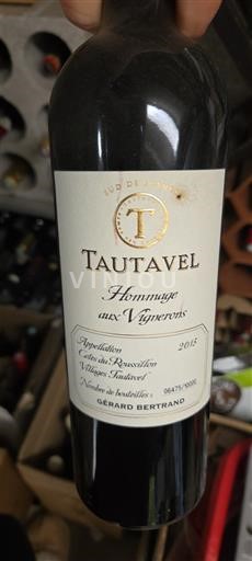 Roussillon Côtes-du-Roussillon Gérard Bertrand Hommage aux Vignerons 2015