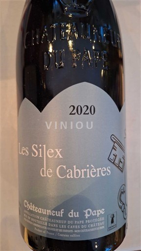Valle del Rodano Châteauneuf-du-Pape Château La Gardine Les Silex de Cabrières 2020