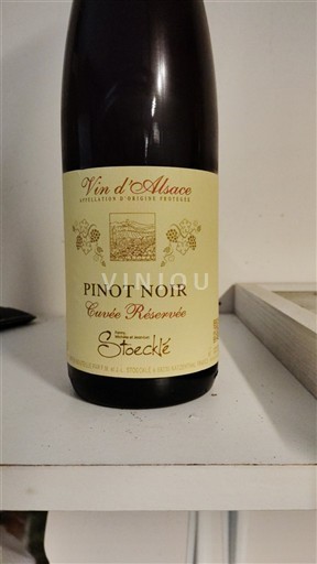 Alsace Stoecklé PINOT NOIR Réservée 2024