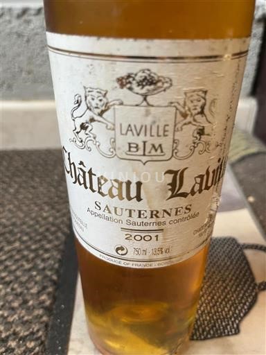 Бордо Сотерн Château Laville 2001