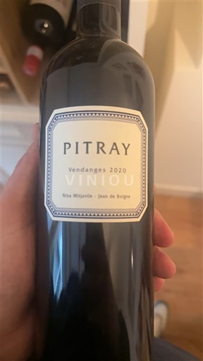 Bordeaux Castillon-côtes-de-bordeaux Pitray 2020