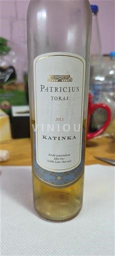 Tokaj Nespecificat Patricius Katinka 2013