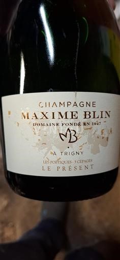 Champagne Maxime Blin Le Présent Senza annata