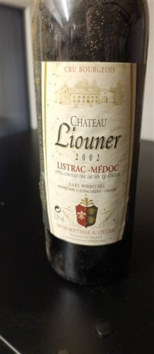 Bordeaux Listrac-Médoc Château Liouner 2002