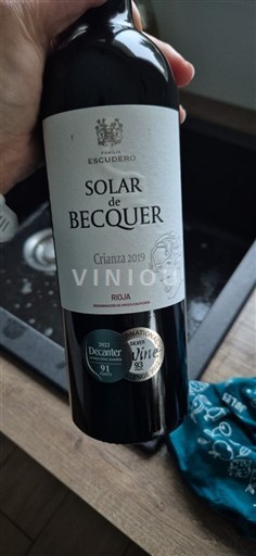 La Rioja Rioja Escudero Solar de Becquer Crianza 2019