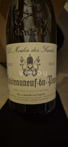Valle del Rodano Châteauneuf-du-Pape Le Moulin des Saints 2023
