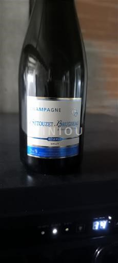 Champagne Petouzet Bruneau Réserve Senza annata