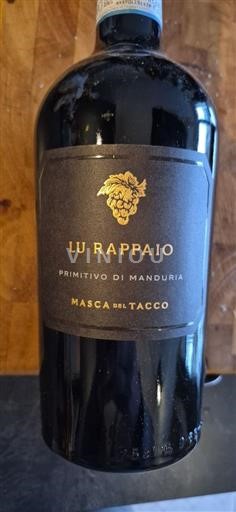 Apulija Примитиво ди Мандурия Masca del Tacco Lu Rappaio 2023