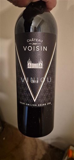 Bordoja Saint-Émilion Grand Cru Grand Cru Château Jean Voisin 2018