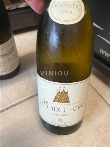 Burgundia Nespecificat Premier Cru Pierre André Le Rognet 2004
