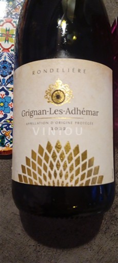 Valea Ronului Grignan-les-Adhémar Rondelière 2022