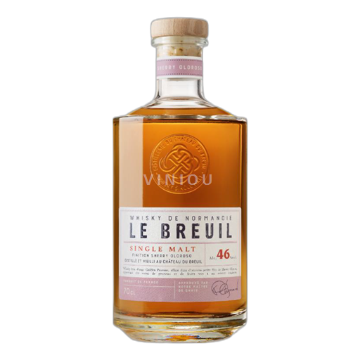 Whisky Rượu Whisky Single Malt Le Breuil Single Malt Sherry Cask Château Breuil  Pháp Chưa xác định Không được chỉ định