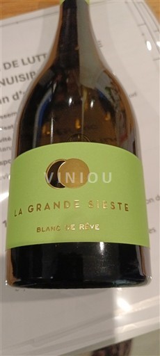 Languedoque Não especificado La Grande Sieste Blanc de Rêve 2023